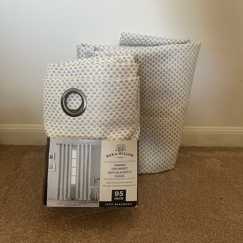 Bee & Willow Home Oakdale Grommet Curtains